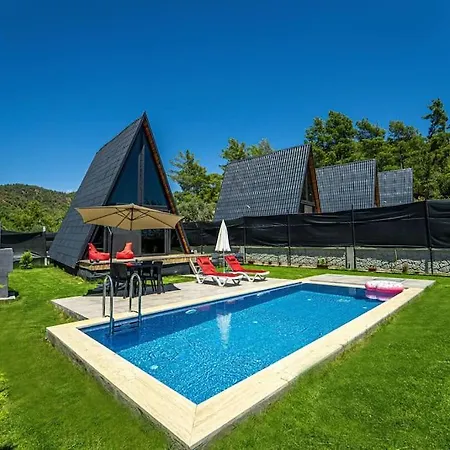 2 Kisilik, Doga Icerisinde Balayi Villasi - Awz 313 Fethiye